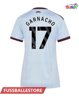 Günstige Aston Villa Alejandro Garnacho #17 3rd trikot Damen 2026-27 Kurzarm
